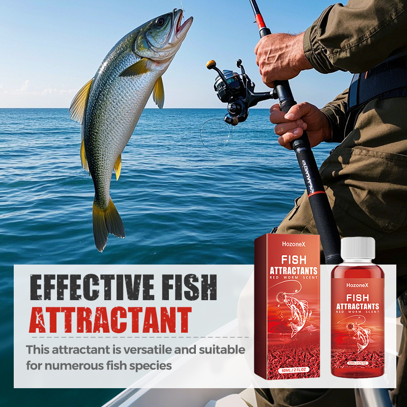 Effective Fish Attractant for Freshwater & Saltwater Fishing
