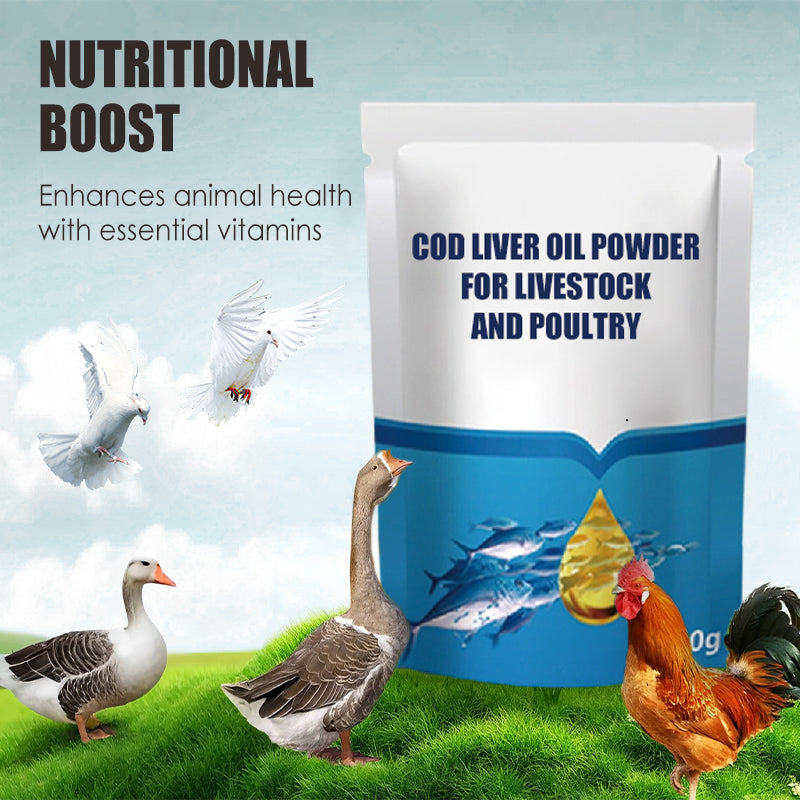 Cod Liver Oil Powder for Livestock and Poultry