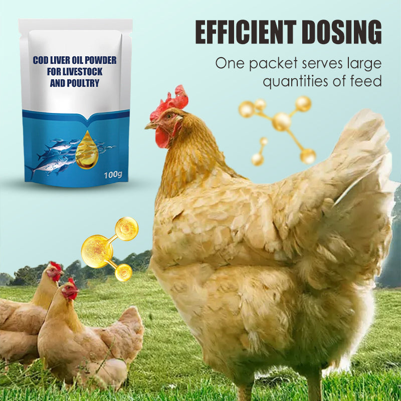 Cod Liver Oil Powder for Livestock and Poultry