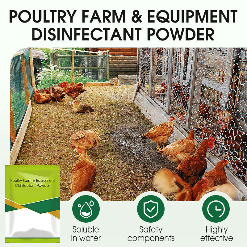 100g Poultry Farm & Equipment Disinfectant Powder