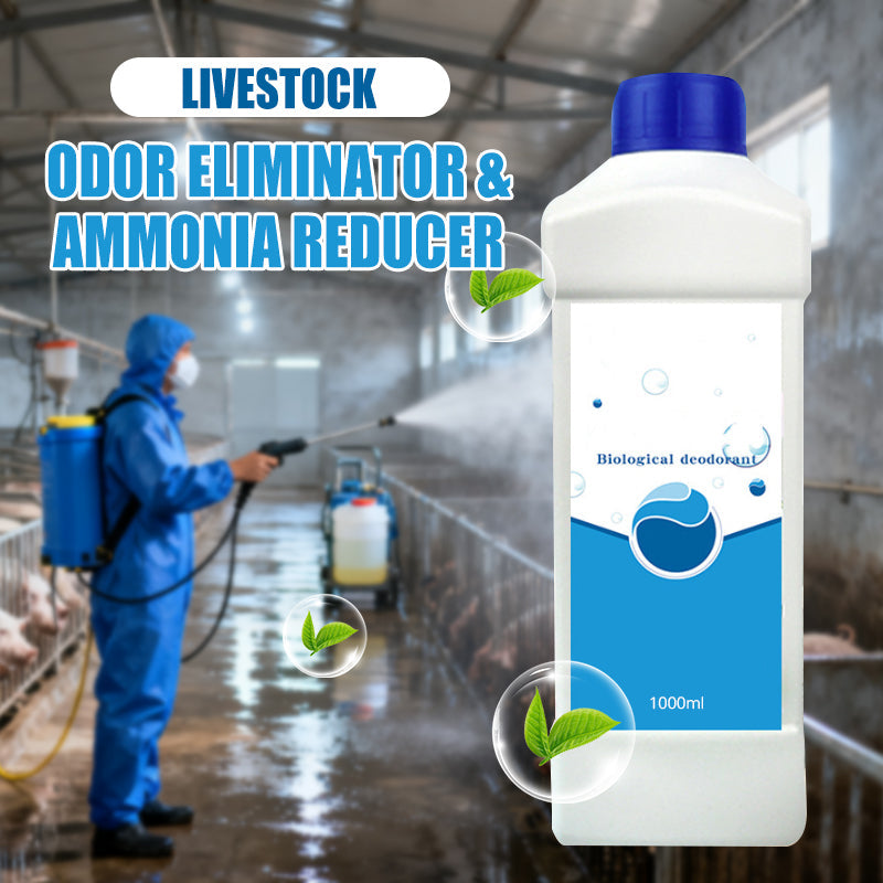 Livestock Odor Eliminator & Ammonia Reducer