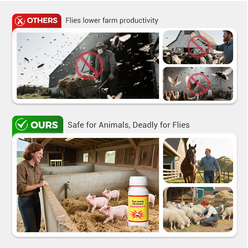 Universal High-Efficiency & Safe Fly Control Agent