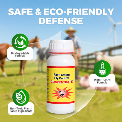 Universal High-Efficiency & Safe Fly Control Agent