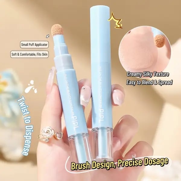 🖋️✨LAST DAY SALE BUY 1  GET 1 FREE!!💙Dual-effect Concealer & Foundation Eye Concealer - 24-hour long-lasting