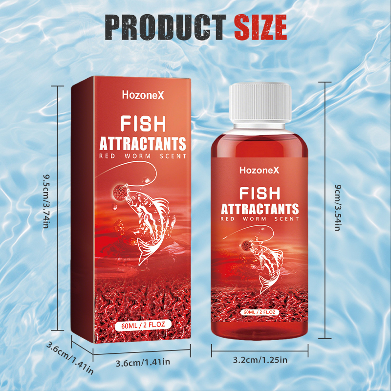 Effective Fish Attractant for Freshwater & Saltwater Fishing