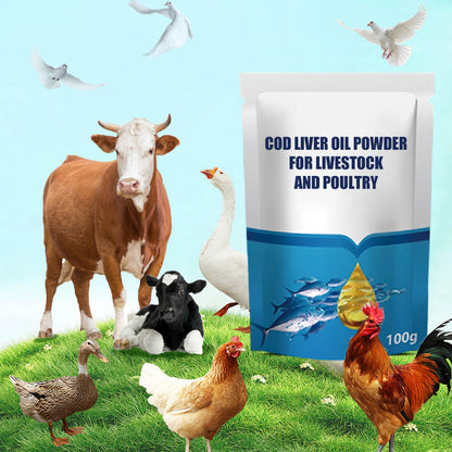Cod Liver Oil Powder for Livestock and Poultry