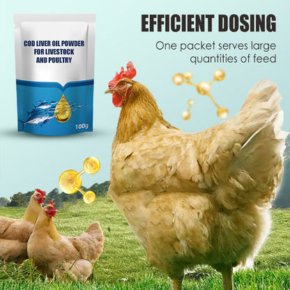 Cod Liver Oil Powder for Livestock and Poultry