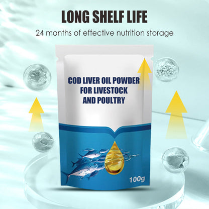 Cod Liver Oil Powder for Livestock and Poultry