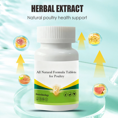 All Natural Formula Tablets for Poultry