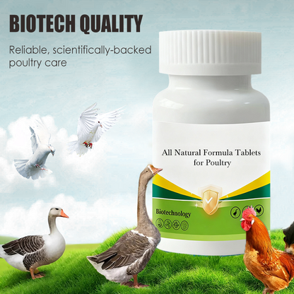 All Natural Formula Tablets for Poultry