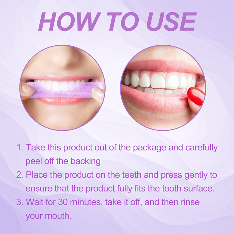💜LAST DAY 50% OFF💜Teeth Whitening Strips