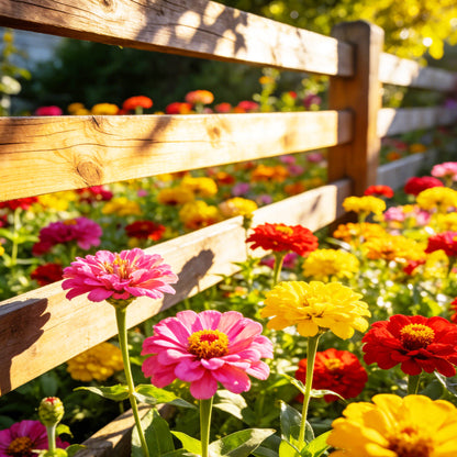100 PCS Mixed Color Zinnia Seeds