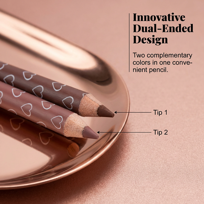 Dual-Tip Matte Lip Liner Pencil