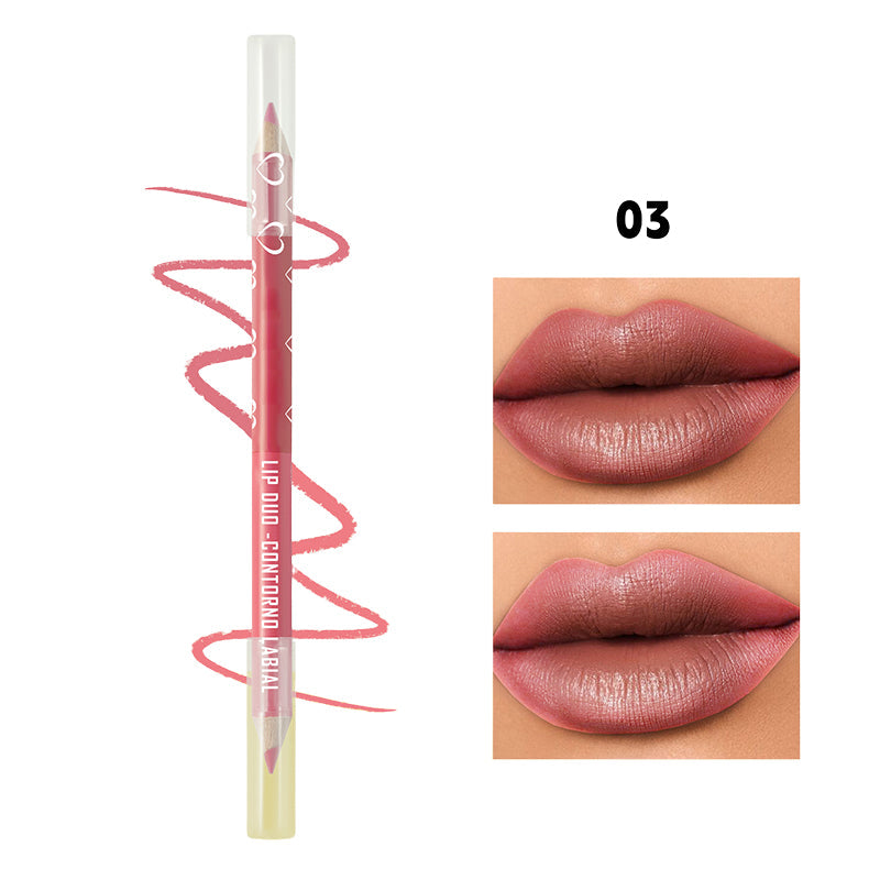 Dual-Tip Matte Lip Liner Pencil