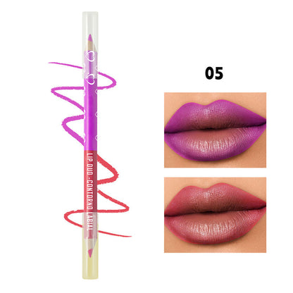 Dual-Tip Matte Lip Liner Pencil