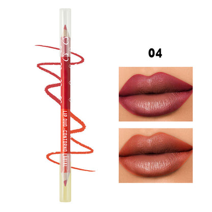 Dual-Tip Matte Lip Liner Pencil