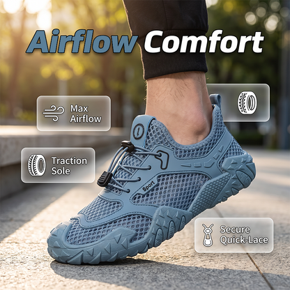 Men Breathable Mesh Driving Shoes