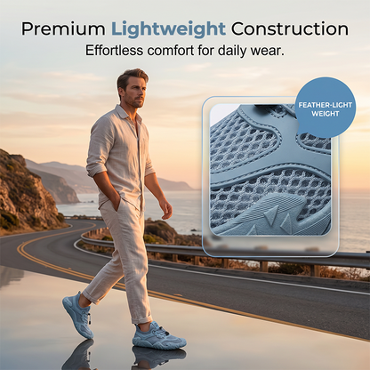 Men Breathable Mesh Driving Shoes