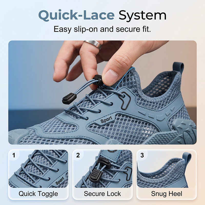 Men Breathable Mesh Driving Shoes