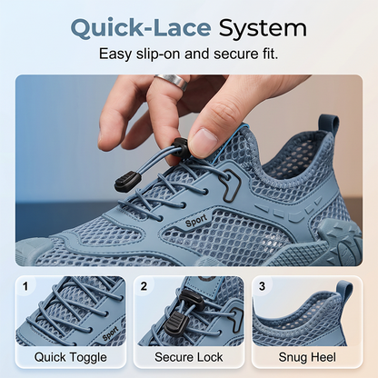 Men Breathable Mesh Driving Shoes