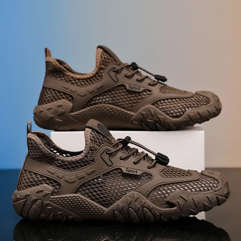 Men Breathable Mesh Driving Shoes