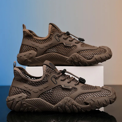 Men Breathable Mesh Driving Shoes