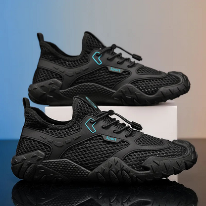 Men Breathable Mesh Driving Shoes